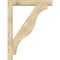Ekena Millwork Funston Block Rough Sawn Bracket w/ Offset Brace, Douglas Fir, 6"W x 36"D x 48"H BKT0604X36X48FST05RDF - alternate 2